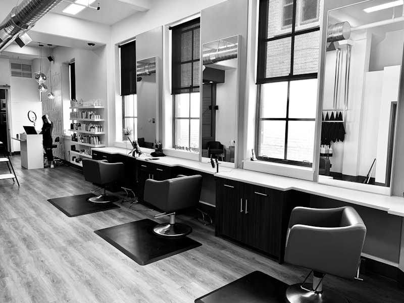 Professioneller Haarschnitt
